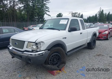2002 Ford Ranger Edge/Xlt from USA, damaged, VIN 1FTZR45EX2PB31844